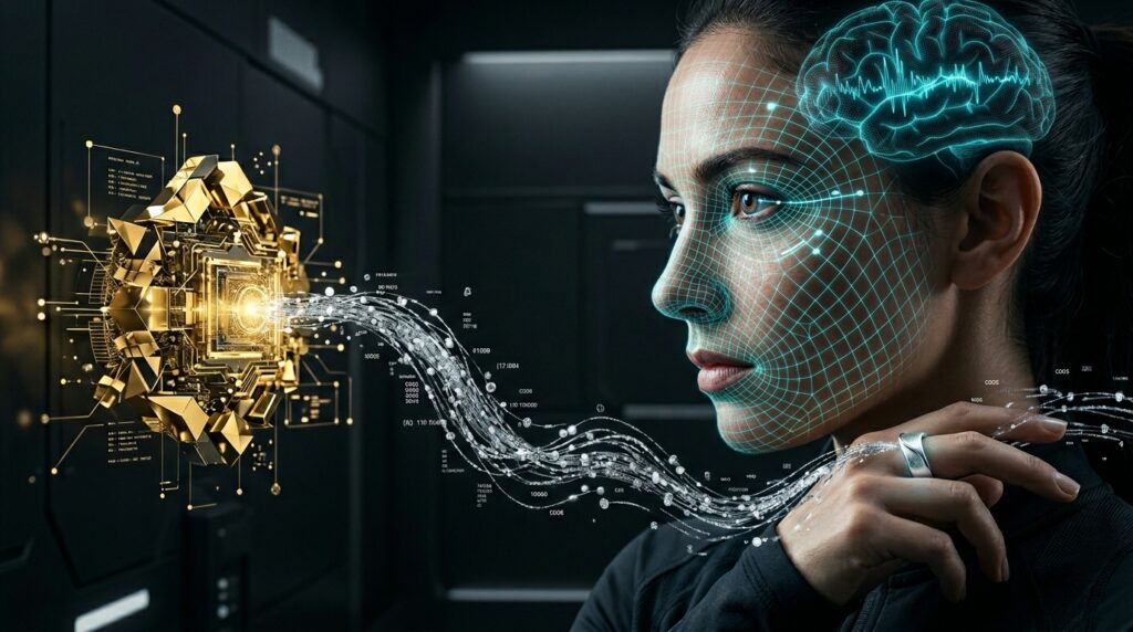 Biometric Data Optimization framework tracking neural and physiological data streams.
