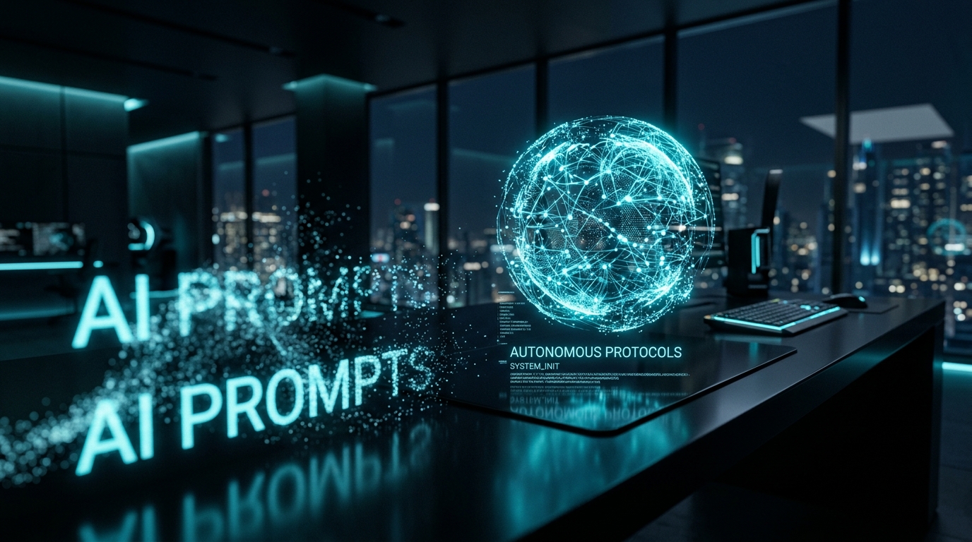 Autonomous Workflow 2026 architecture replacing traditional AI prompting.