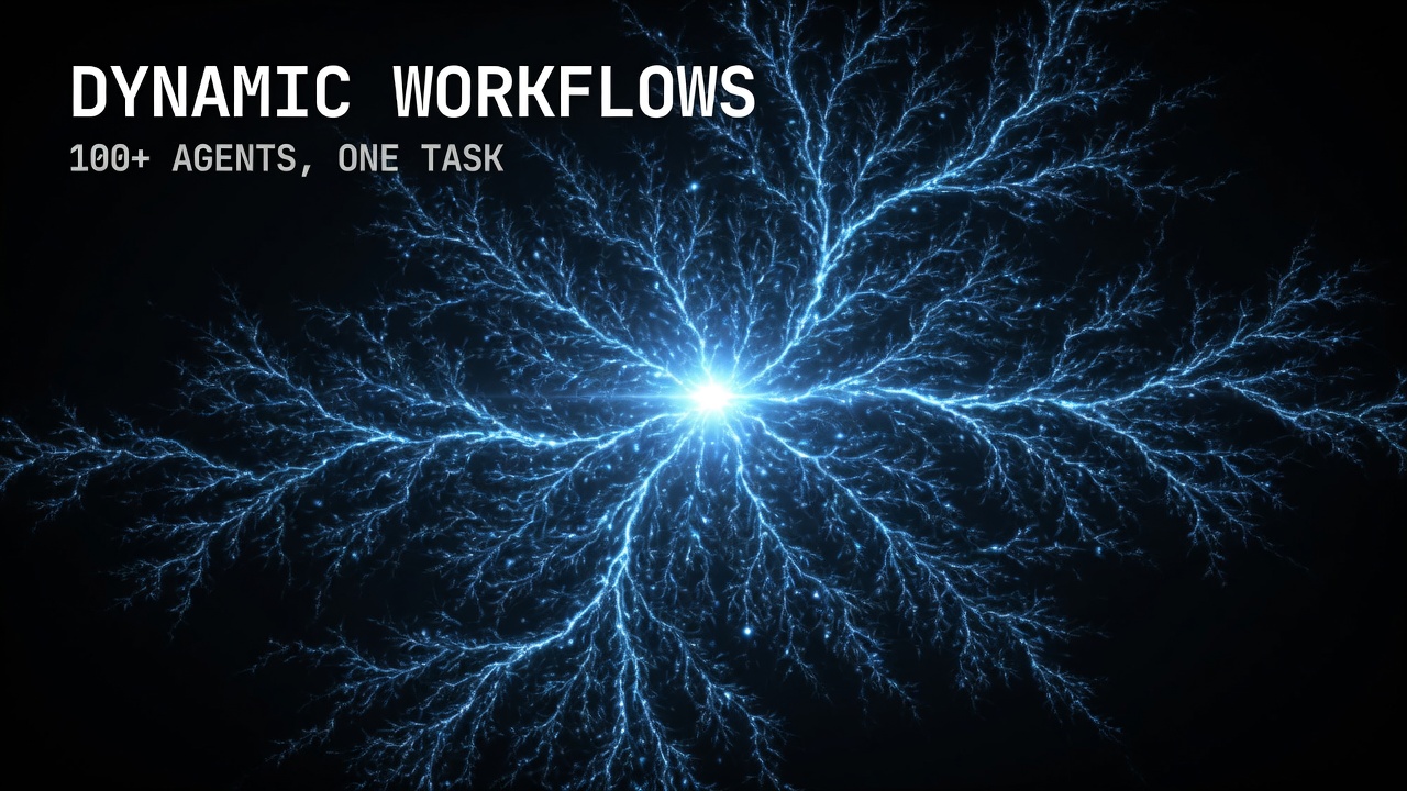 Claude Code dynamic workflows hundreds of agents 2026