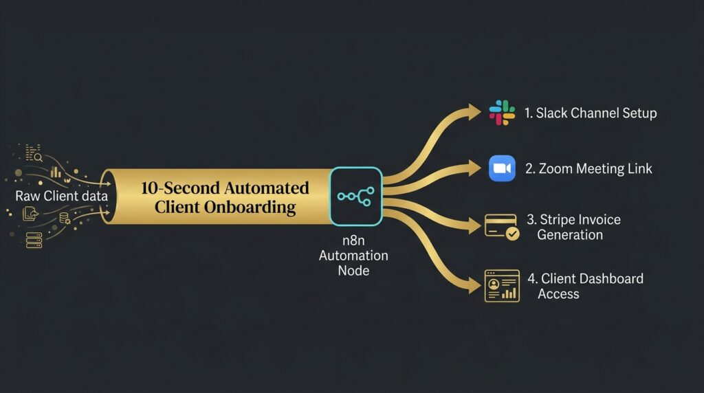 Minimalist architecture diagram comparing manual monthly accounting allocation loops with automated cash-flow routing engines.