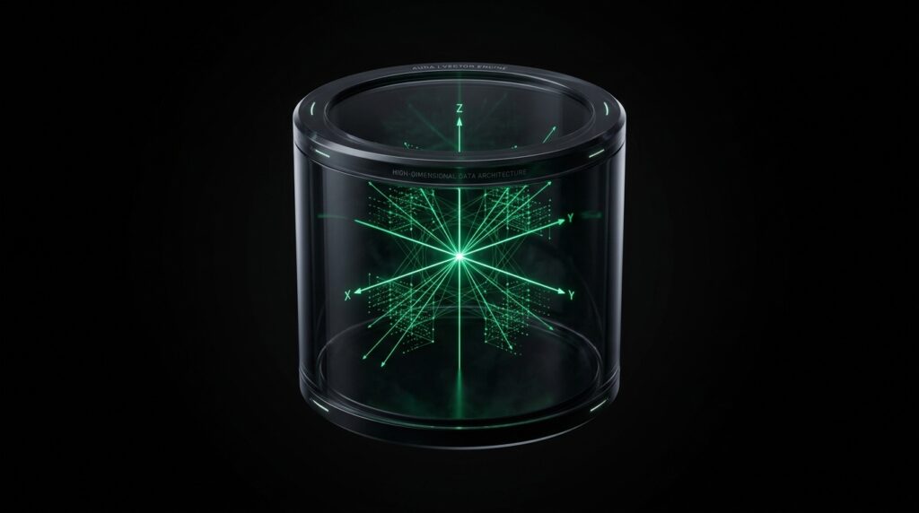 pgvector Knowledge Vault Setup mapping high-dimensional vector embeddings to structured database tables.