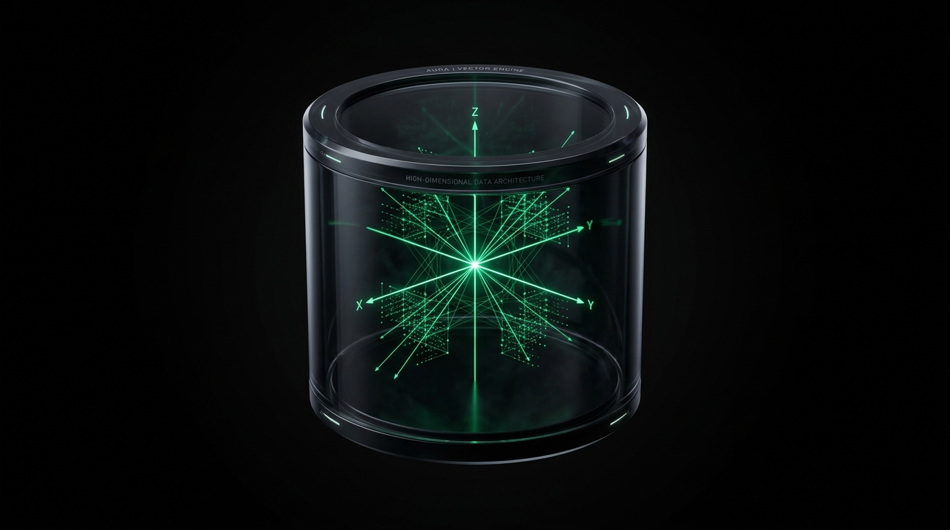 pgvector Knowledge Vault Setup mapping high-dimensional vector embeddings to structured database tables.