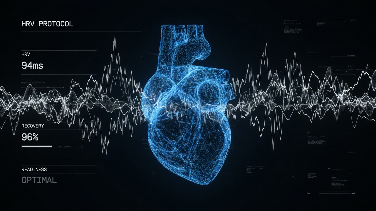 HRV biohacking protocol 3-step cognitive reset system 2026