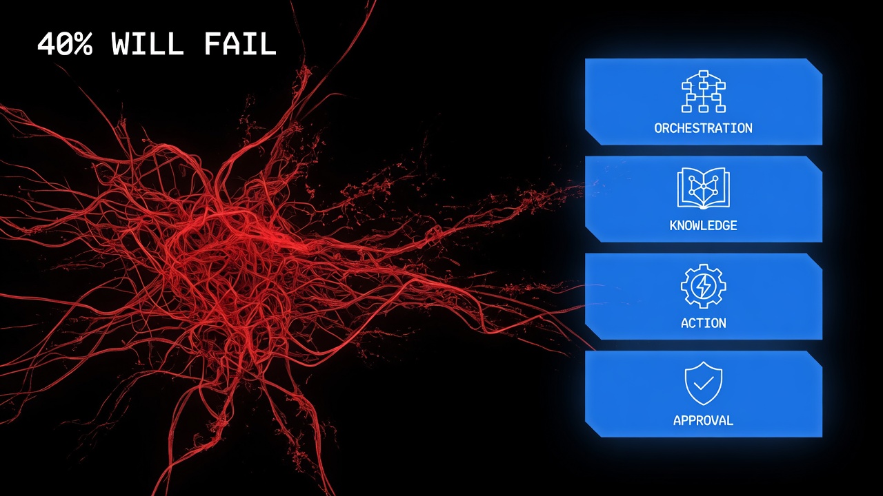 AI agent project failure governance architecture 2026