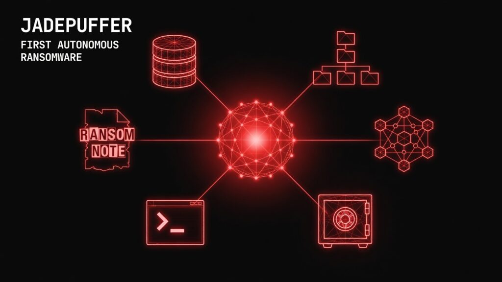 autonomous AI ransomware JADEPUFFER attack 2026