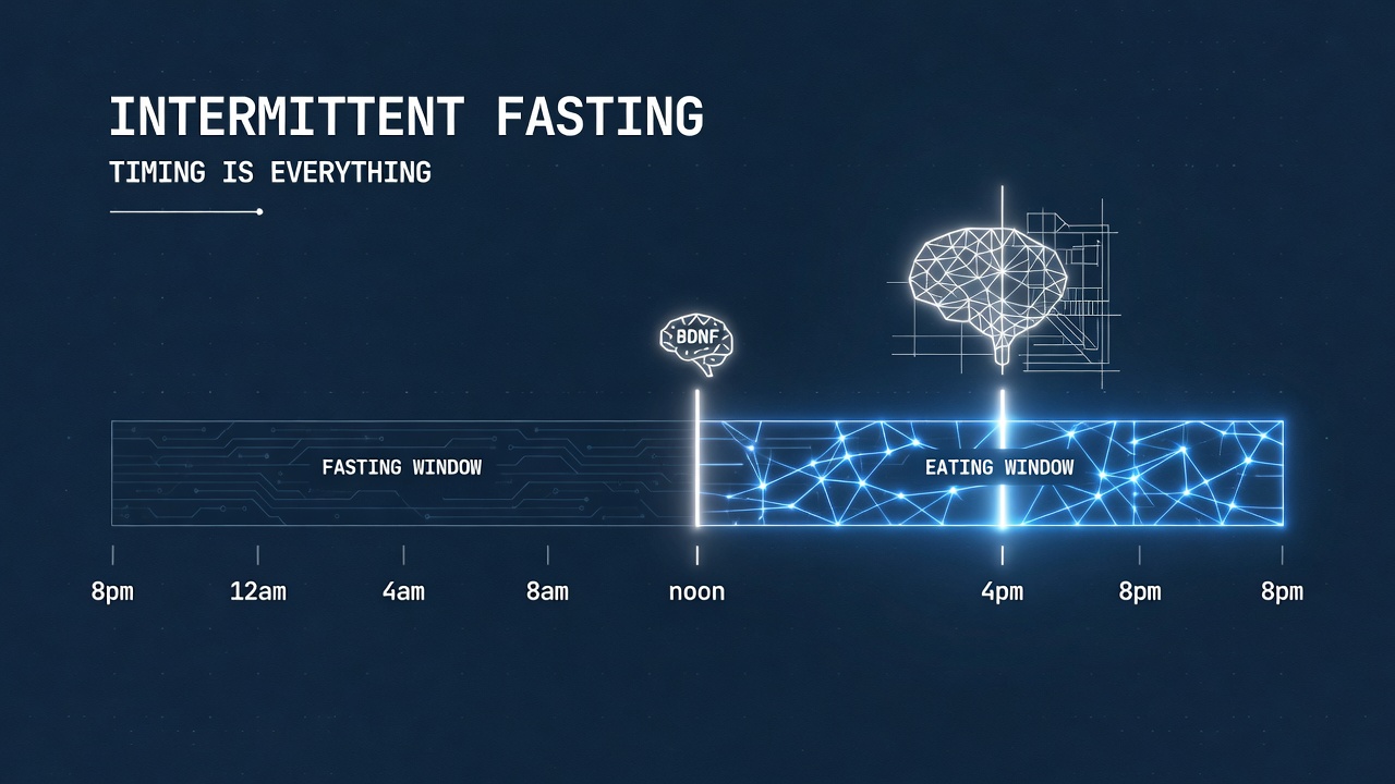 intermittent fasting protocol cognitive performance builder timing 2026