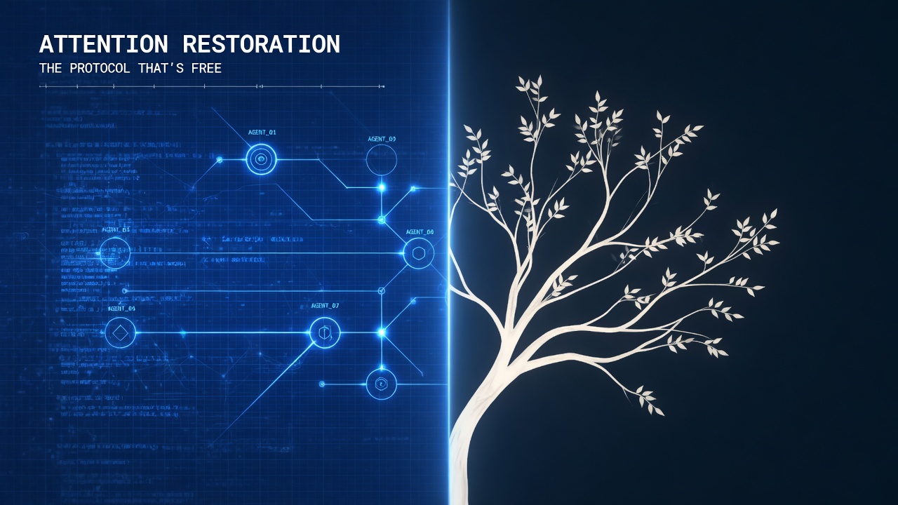 attention restoration protocol nature directed attention builders 2026