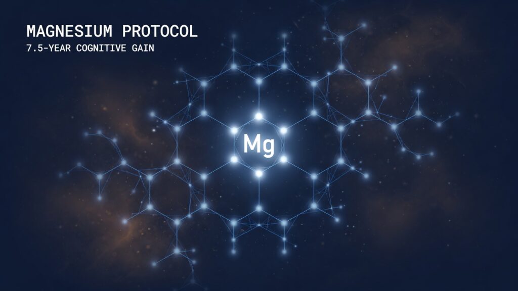 magnesium protocol L-threonate cognitive performance RCT 2026