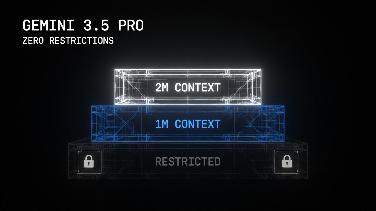 Gemini 3.5 Pro 2M context window fallback chain update 2026