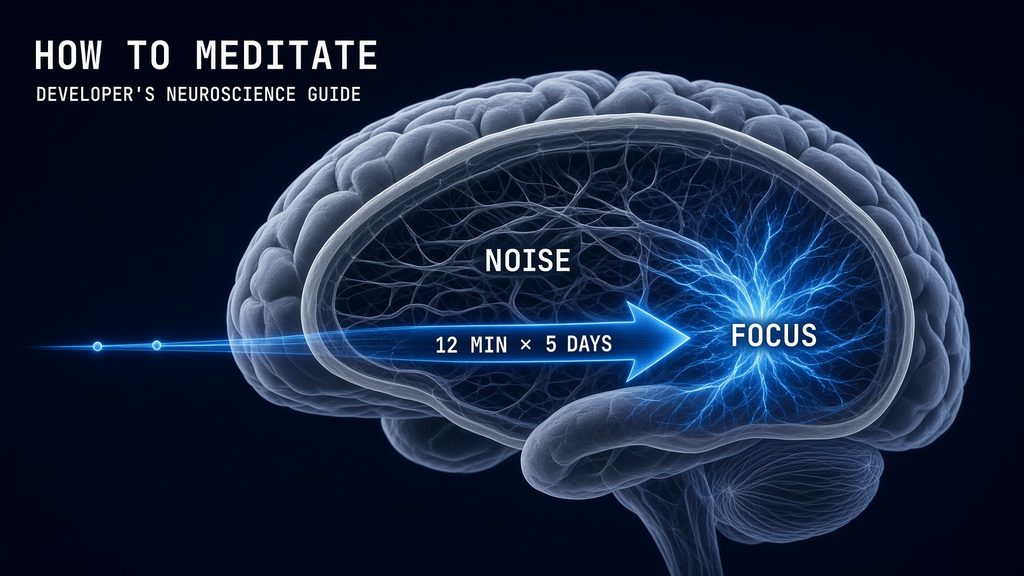 how to meditate developers complete beginner guide 2026